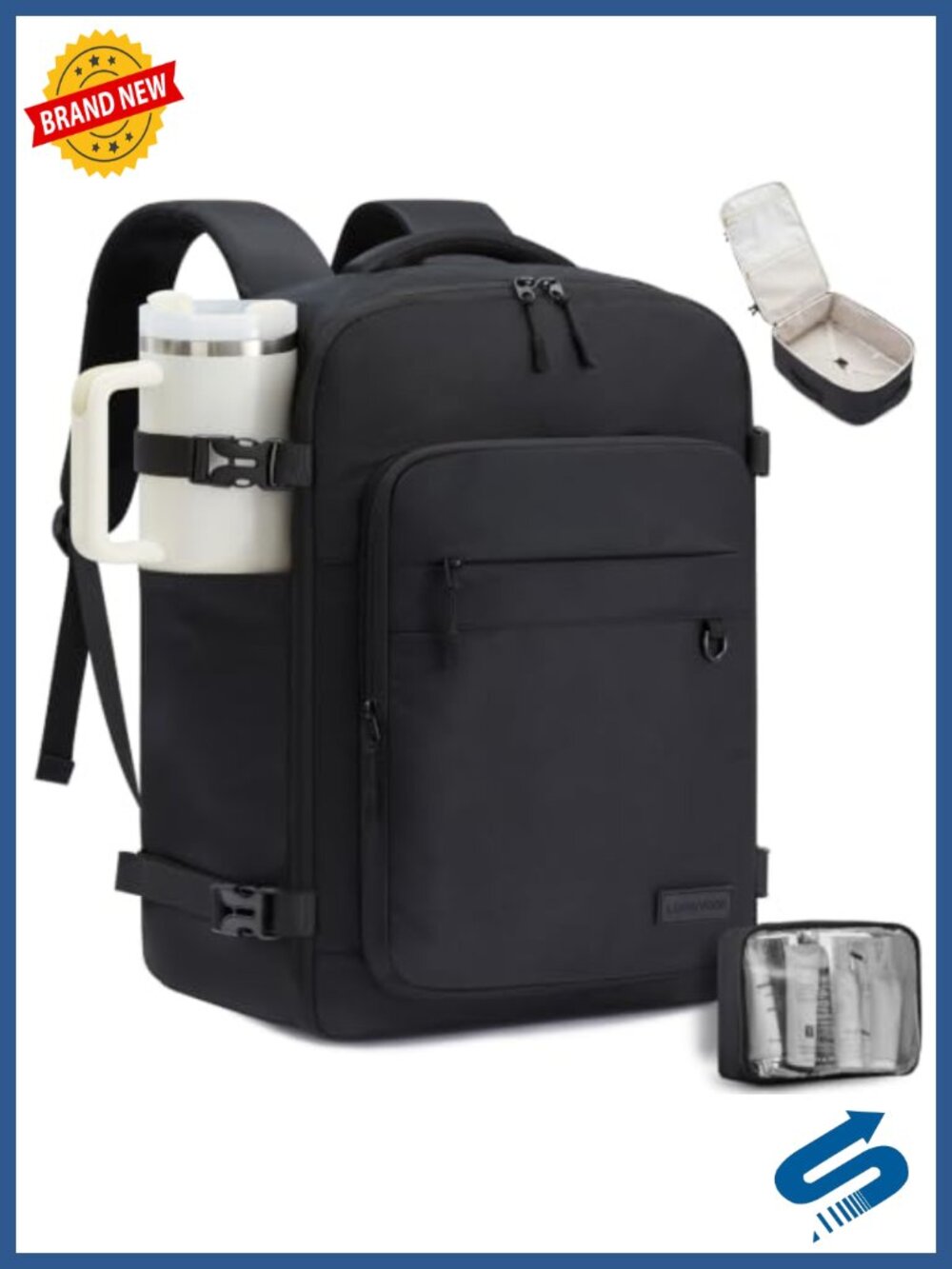25L Casual Daypack Backpack Travel Hiking Laptop Anti-theft